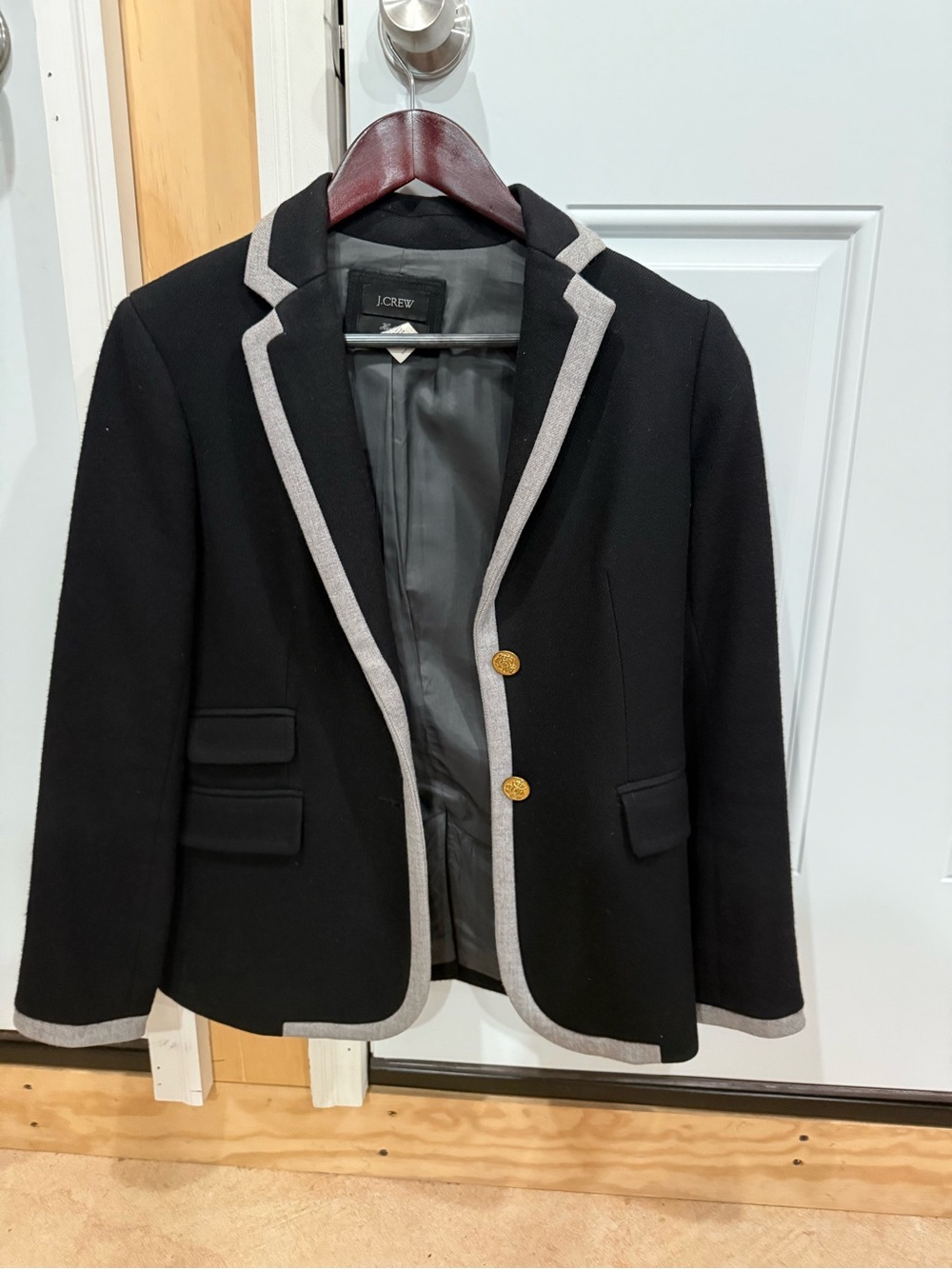 J. Crew wool blazer coat